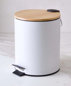 Cesto de basura White bamboo